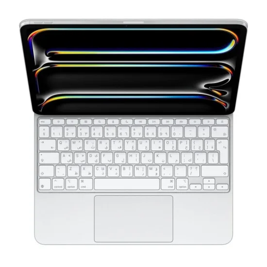 Apple Magic English & Arabic Keyboard for iPad Pro 13-inch M4 - White